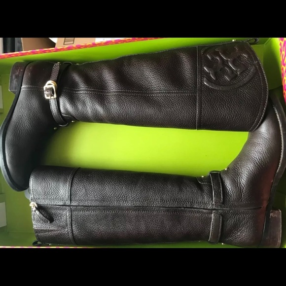 Tory Burch Shoes - Marlene riding boots Tory Burch size 6 below knee boots